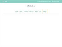 Tablet Screenshot of littlekickersco.com